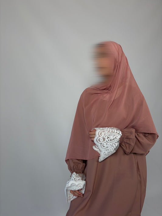 Rose prayer abaya